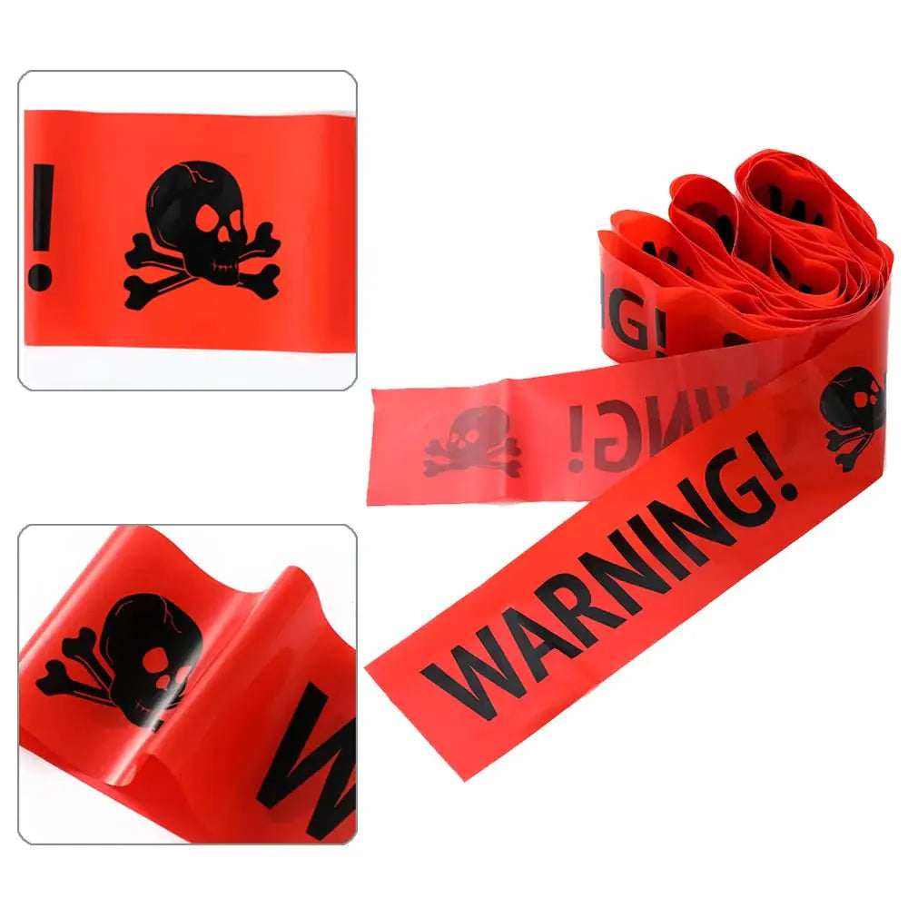 Halloween Warning Caution Tape - Waarschuwingslijn Halloween Decoratie