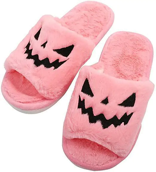 Halloween Pompoen Slippers