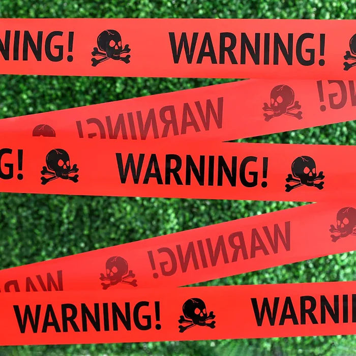 Halloween Warning Caution Tape - Waarschuwingslijn Halloween Decoratie